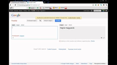 google fordito magyar angol szotar